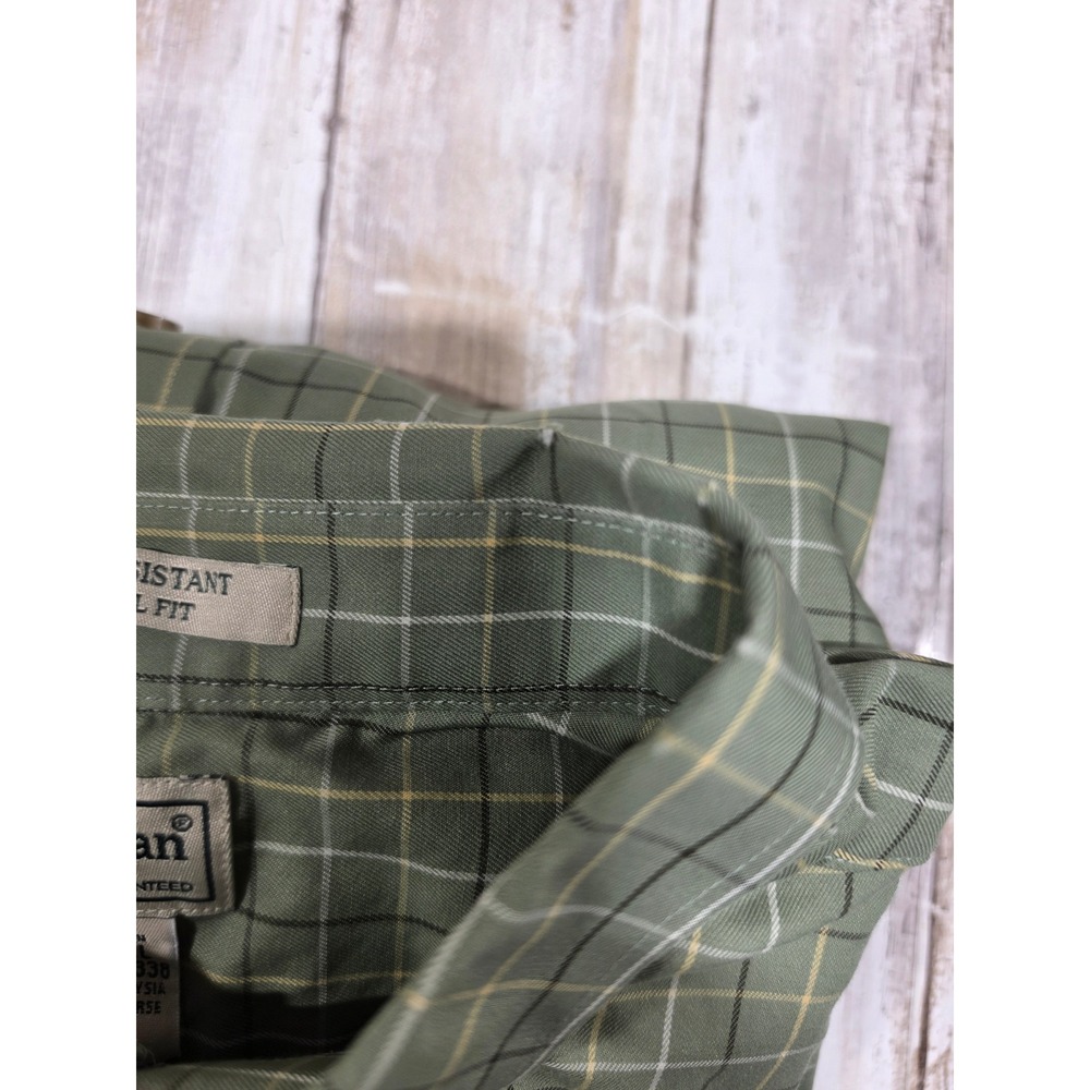 1- L.L. Bean Mens XXL Tall & 1-XL Wrinkle Resistant Traditional Fit Plaid Shirts - Picture 14 of 16